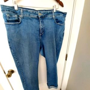 NYDJ Women's Relaxed Cuff Ankle Jeans - 18W